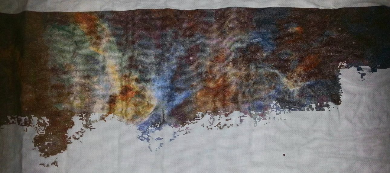 Etape 5 de la Broderie Carène par Emilie PLACHEZ